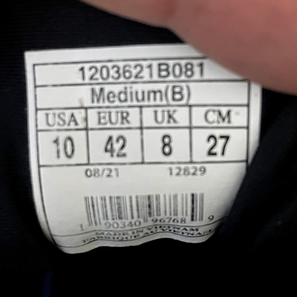 Brooks Range 2 Black Grey Blue Running Shoes Womens 10 M 1203621B081 Sneaker - Picture 7 of 8